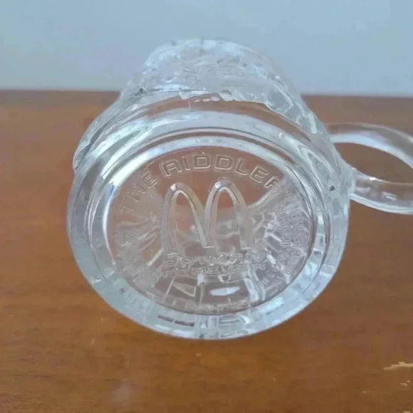 CUP  MUG  GLASS BATMAN FOREVER 1995 MCDONALD'S THE RIDDLER VINTAGE - Picture 7 of 7